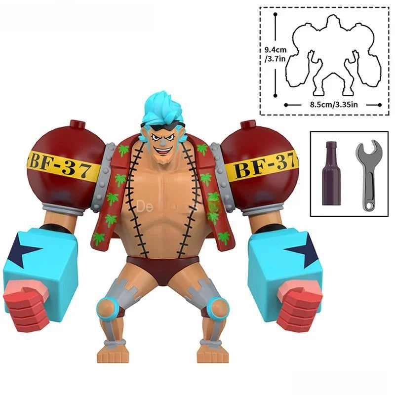 Franky Big Figure ONE PIECE Anime Big Minifigure