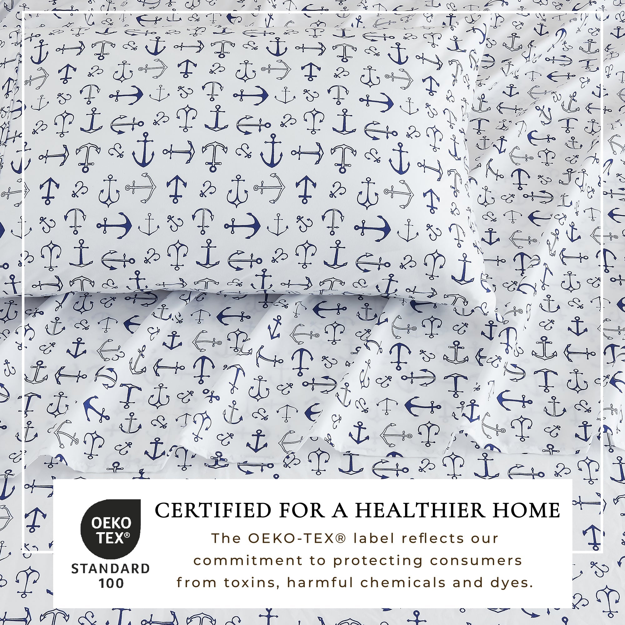 Coastal Printed Sheet Set - Newport Collection