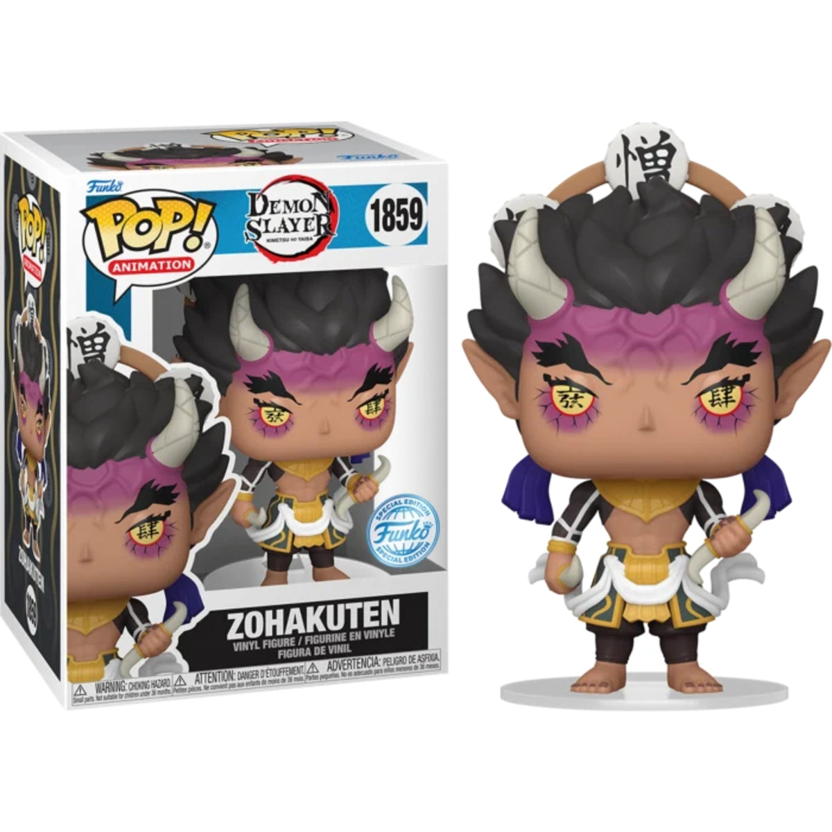 Funko Pop Demon Slayer: Zohakuten 4-Inch Vinyl Figure #1859