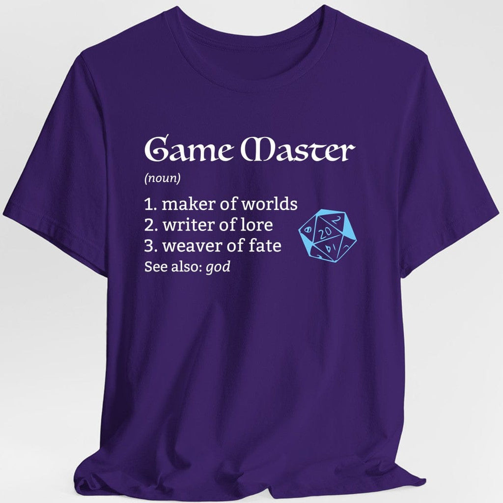 Game Master Definition D&D T-Shirt