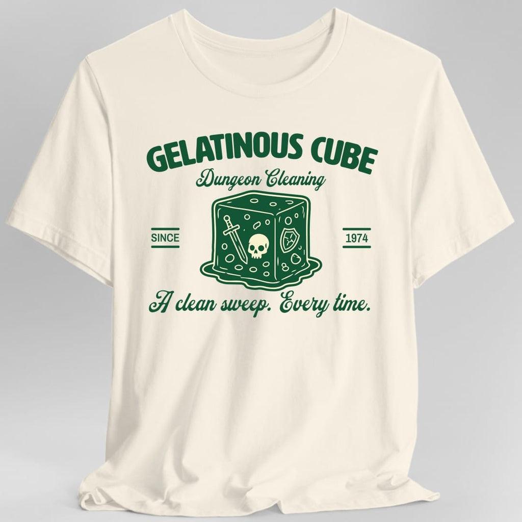 Gelatinous Cube Dungeon Cleaning T-Shirt