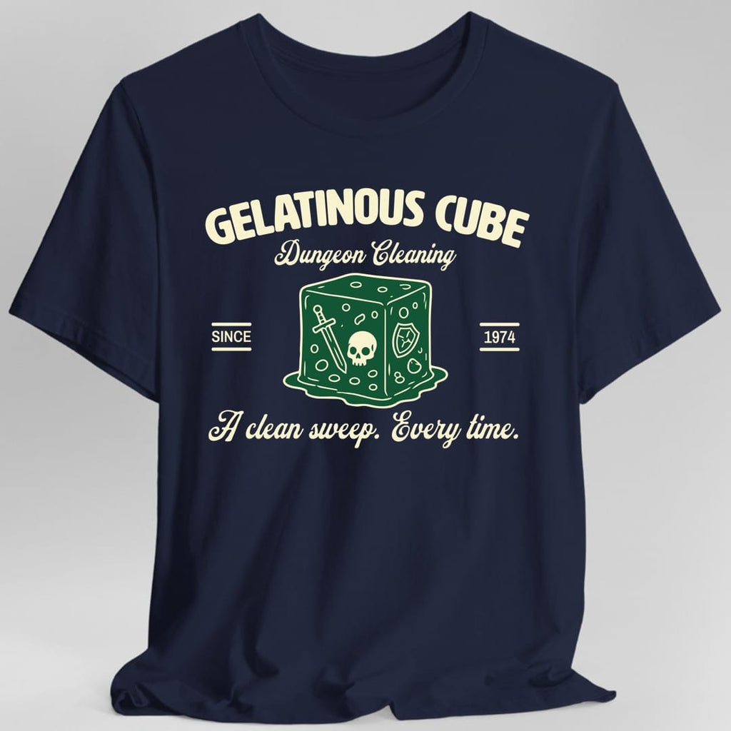 Gelatinous Cube Dungeon Cleaning T-Shirt