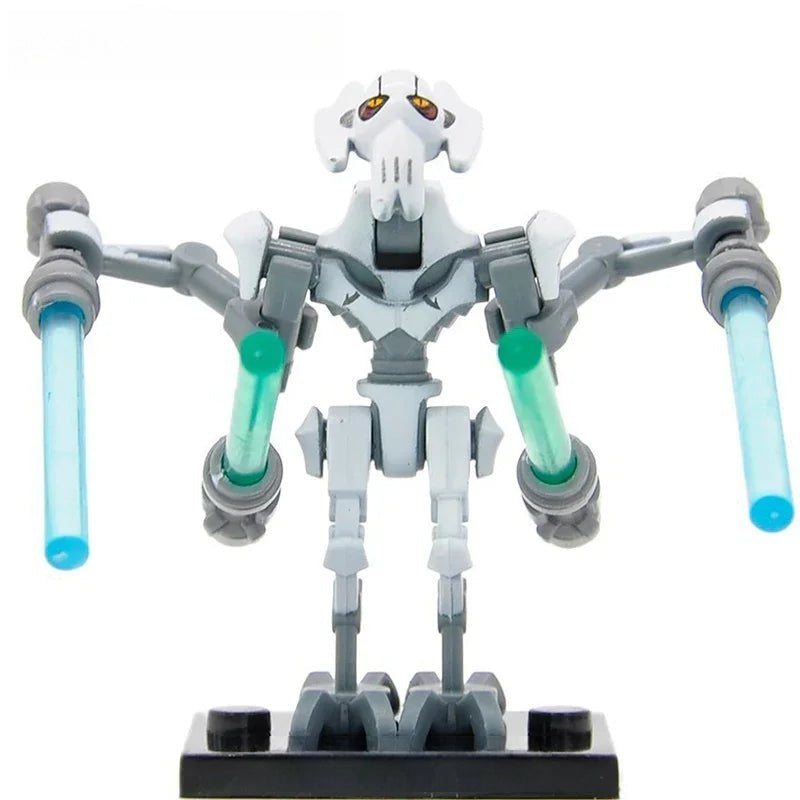 General Grievous set of 2 Star Wars Lego Minifigure Custom Toys
