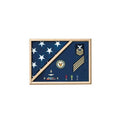 Memorial Flag Case - Folded Corner,  Memorial Flag Case