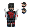 Red/Black-Suited Vigilante Minifig