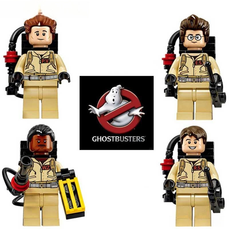 Ghostbusters set of 4 Minifigure Toy