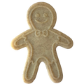 Gingerbread Man Nylon Dog Chew Toy for Aggressive Chewers | USA Made