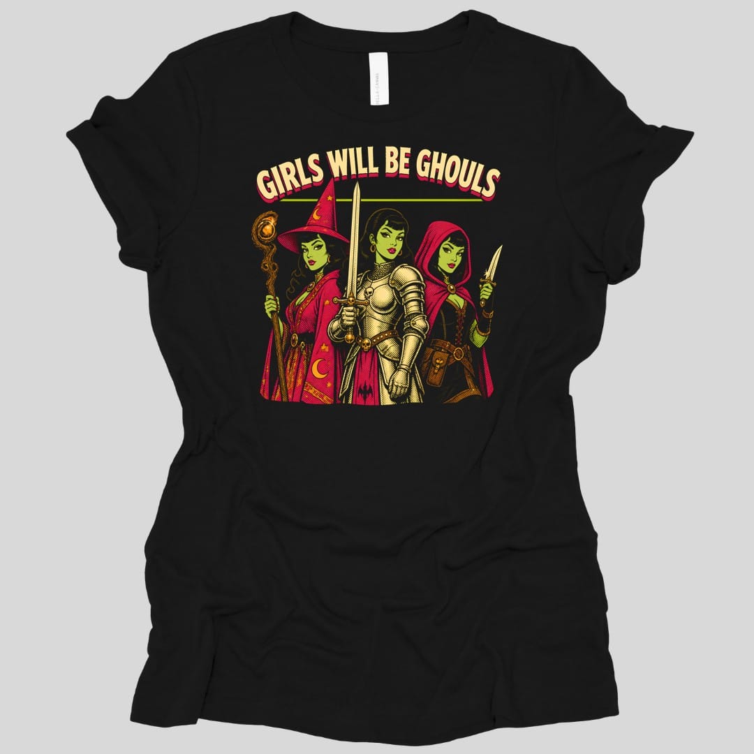 Girls Will Be Ghouls Adventurers Women's T-Shirt