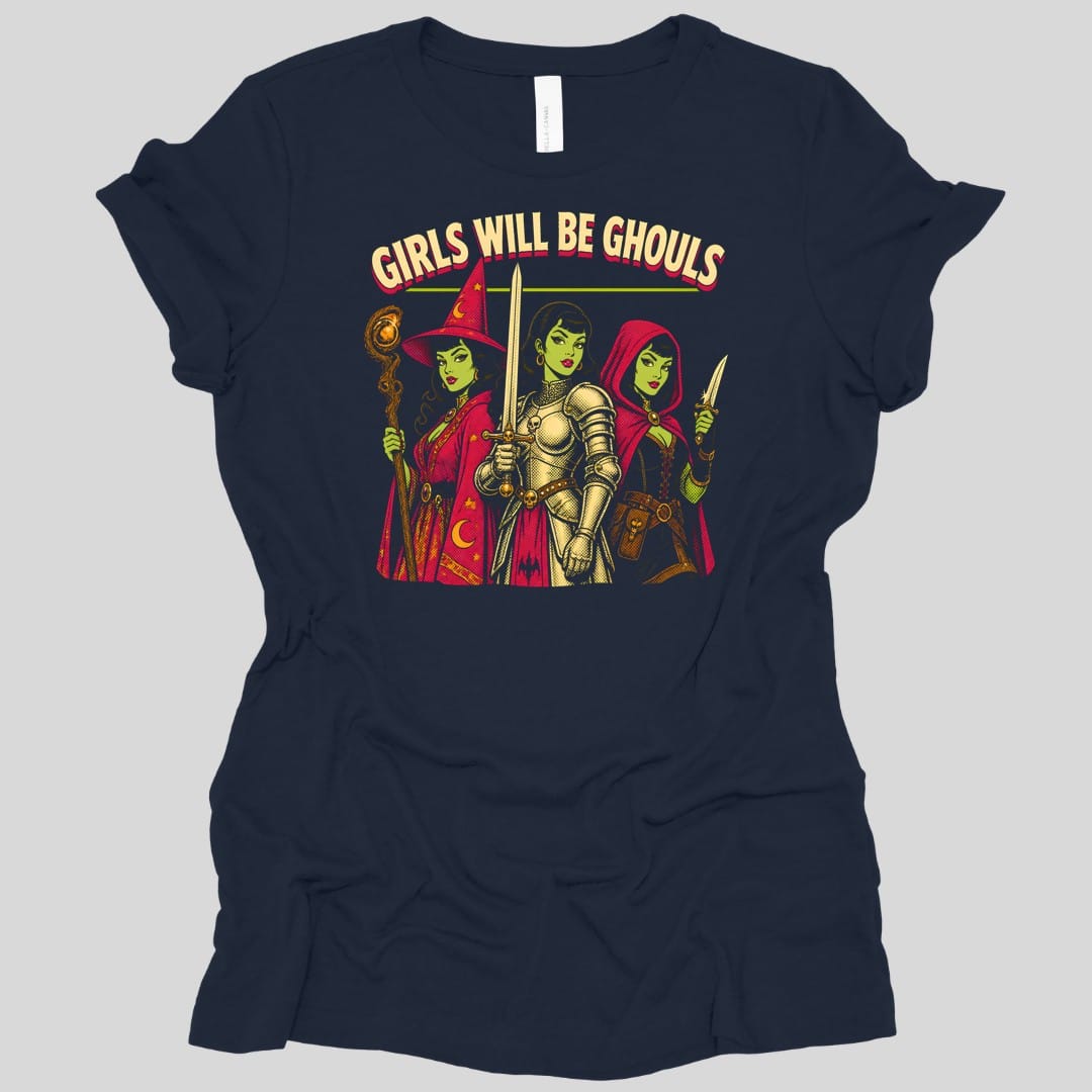 Girls Will Be Ghouls Adventurers Women's T-Shirt