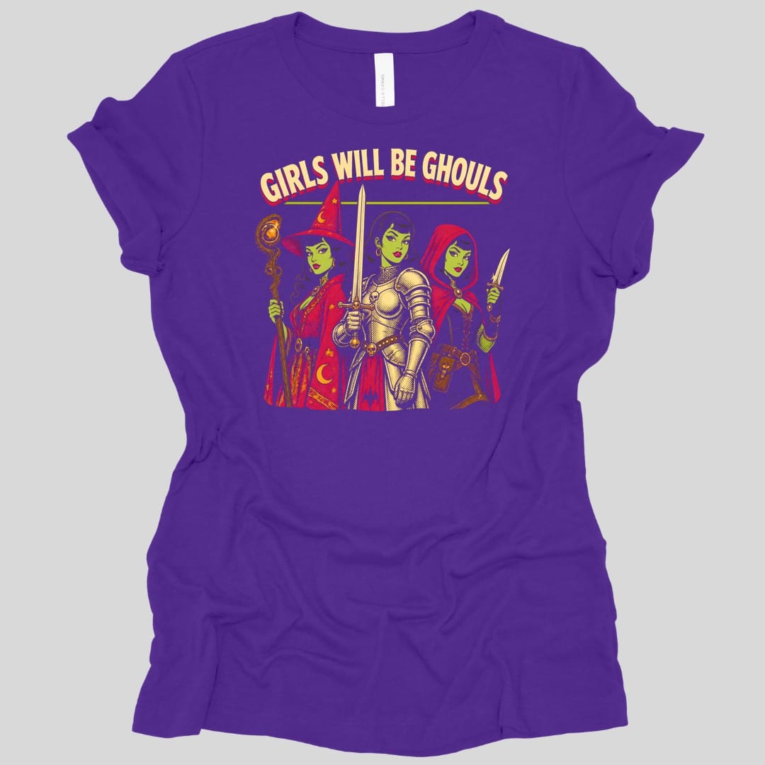Girls Will Be Ghouls Adventurers Women's T-Shirt