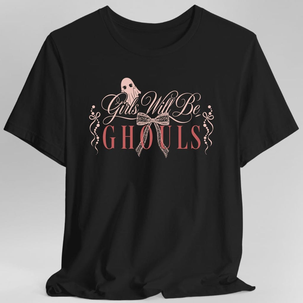 Girls Will Be Ghouls Coquette T-Shirt