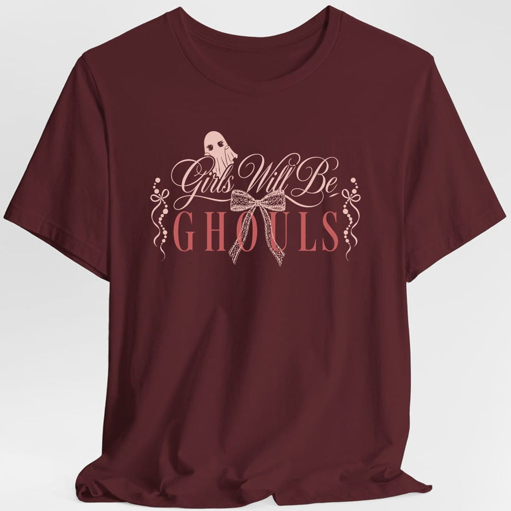 Girls Will Be Ghouls Coquette T-Shirt
