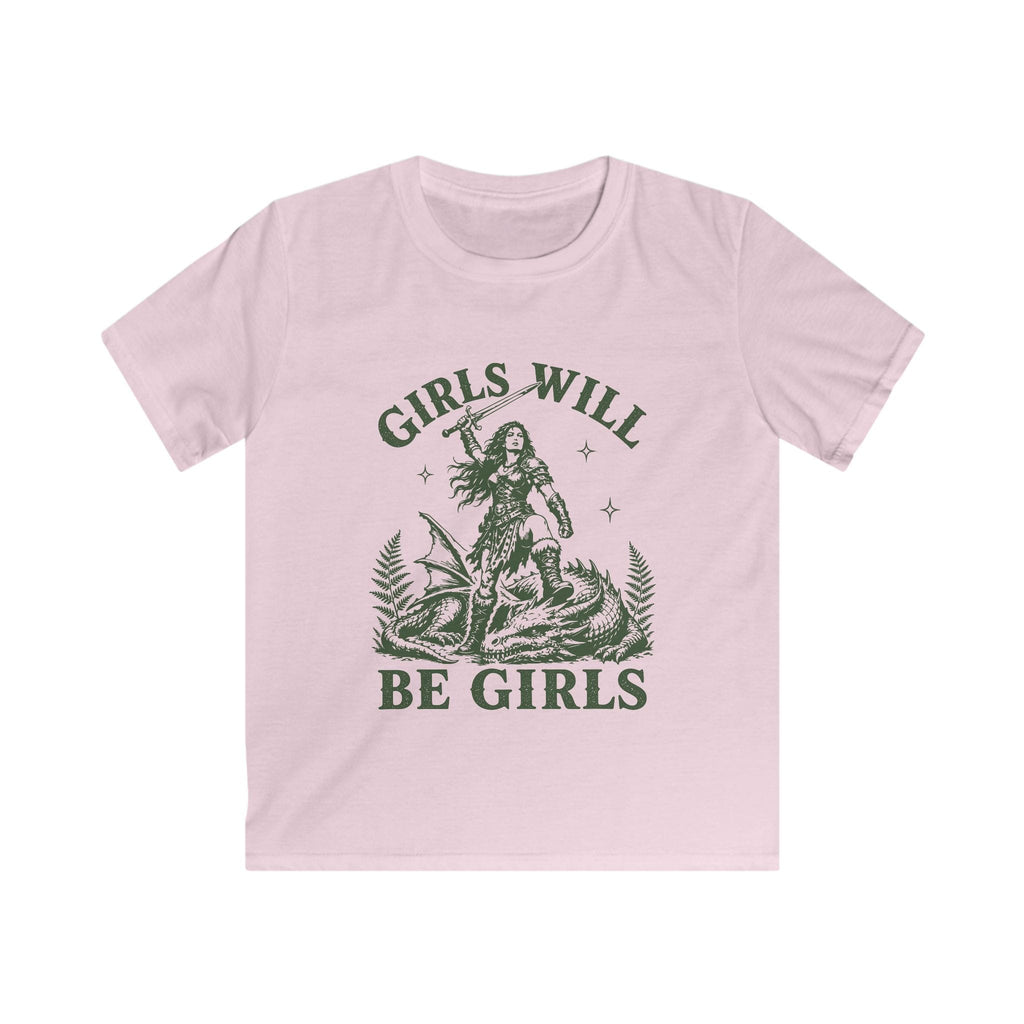 Girls Will Be Girls Kids T-Shirt