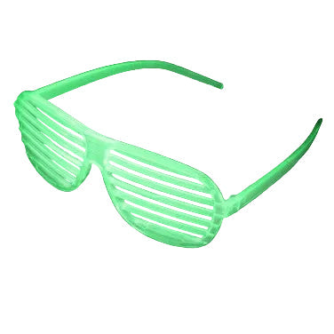Glow in the Dark Shutter Shades Glasses