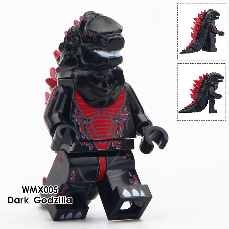 Godzilla Black Kaiju Minifigure Toy