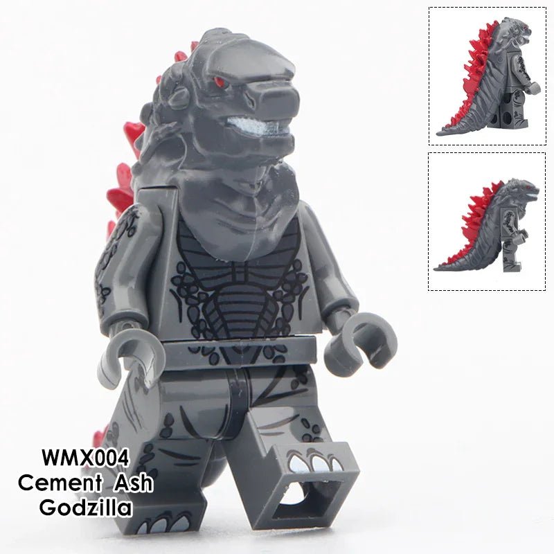 Godzilla Gray Kaiju Minifigure Toy