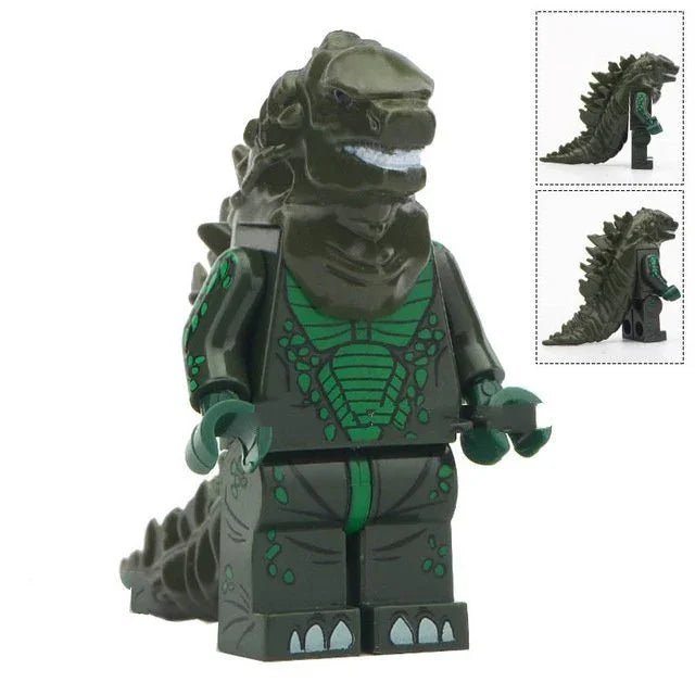 Godzilla Green Kaiju Minifigure Toy