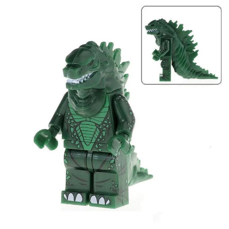 Godzilla Green Kaiju Minifigure Toy