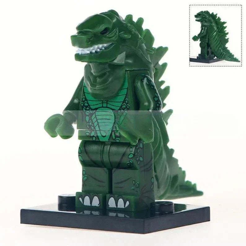 Godzilla Green Kaiju Minifigure Toy
