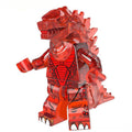 Godzilla Red/Orange Kaiju Minifigure Toy