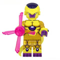 Gold Frieza Dragon Ball Z Lego Minifigures Custom Anime Toys New