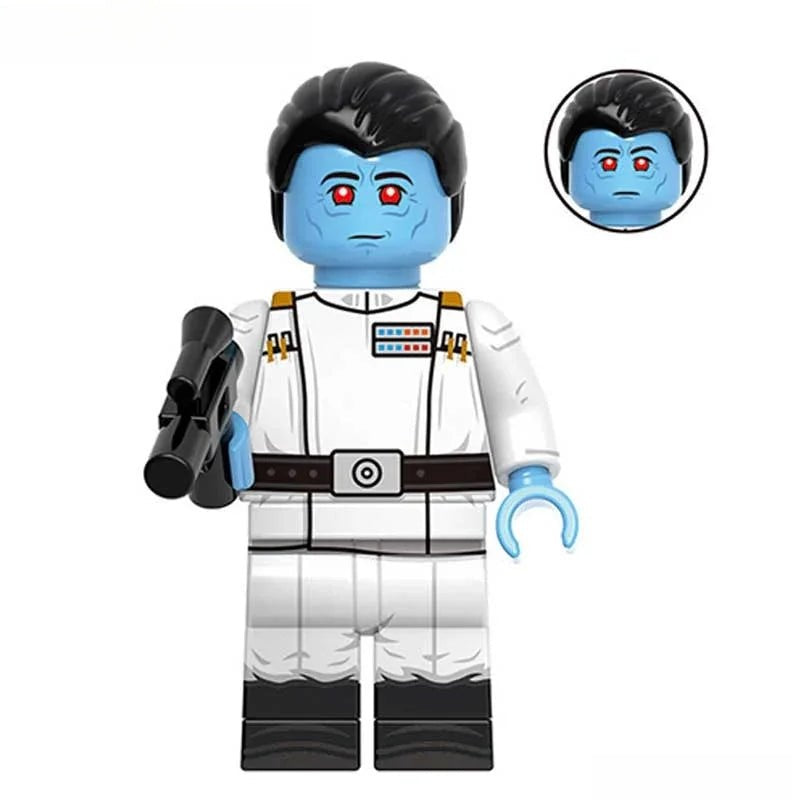Grand Admiral Thrawn Lego Star wars Minifigures Custom Toys 3