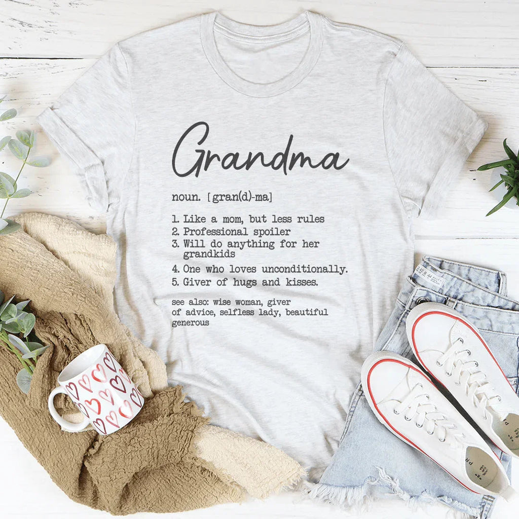Grandma Like A Mom But Less Rules Tee