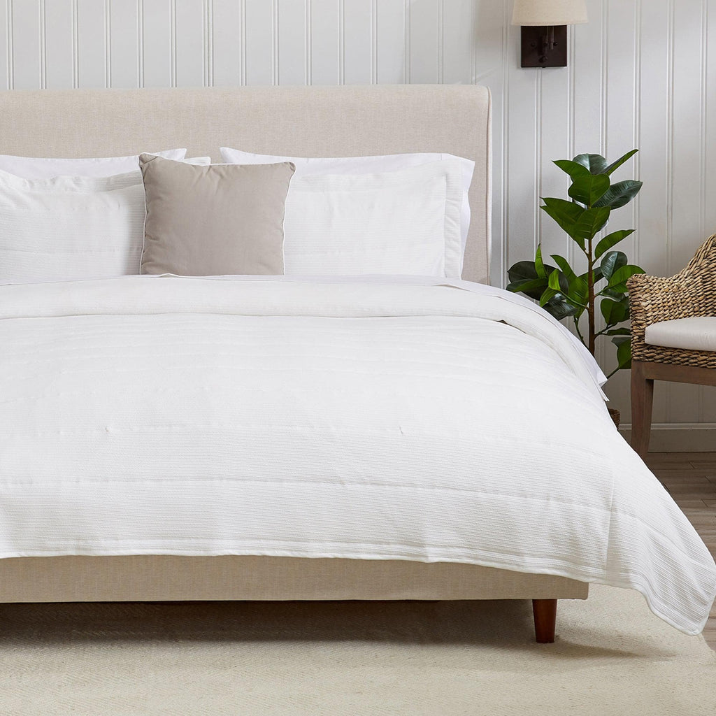 Textured Striped Quilt Set - Ellie Collection