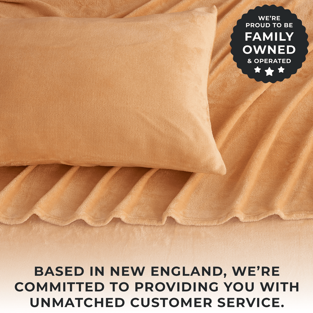 Solid Jewel-Toned Plush Sheet - Velvet Luxe Collection