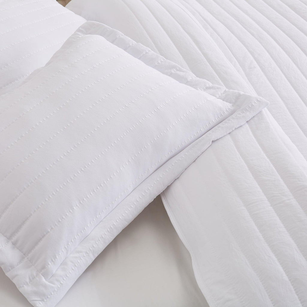 Solid Striped Quilt - Virginia Collection