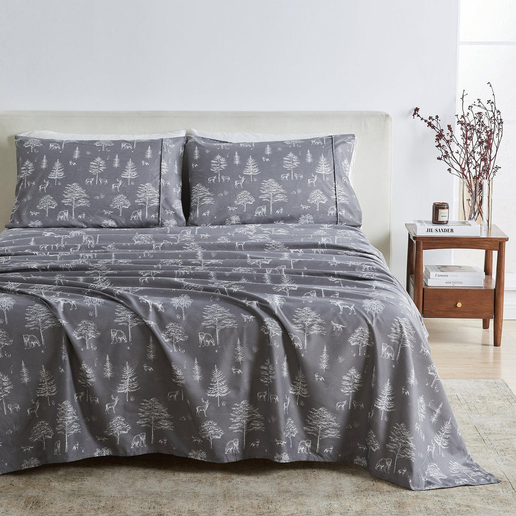 Lodge Printed Sheet Set - Mountain Ridge Collection