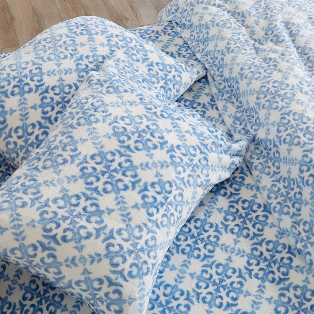 Printed Plush Sheet - Velvet Luxe Lattice Collection