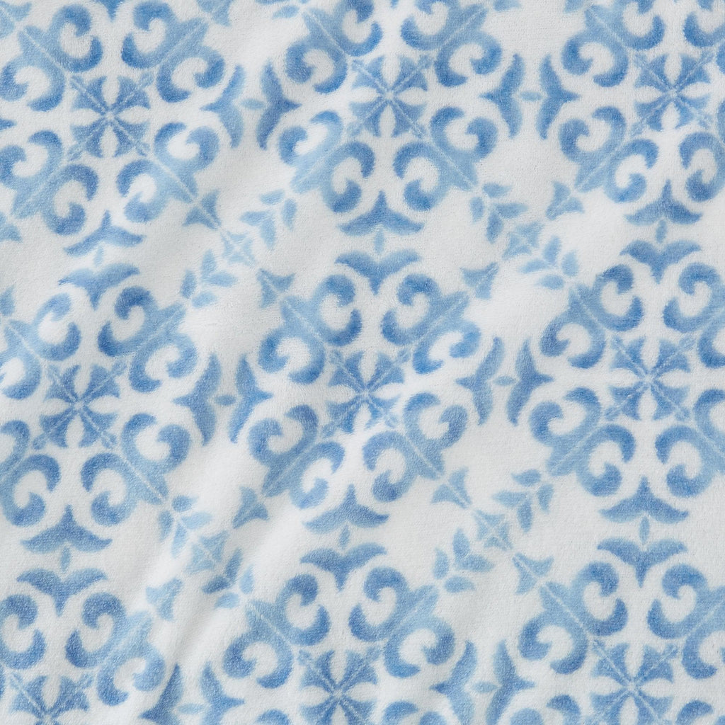 Printed Plush Sheet - Velvet Luxe Lattice Collection