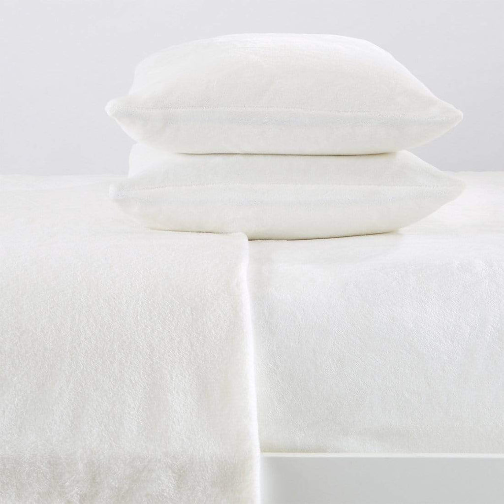 Solid Plush Sheet - Velvet Luxe Collection