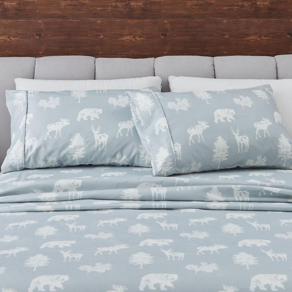 Lodge Printed Sheet Set - Mountain Ridge Collection