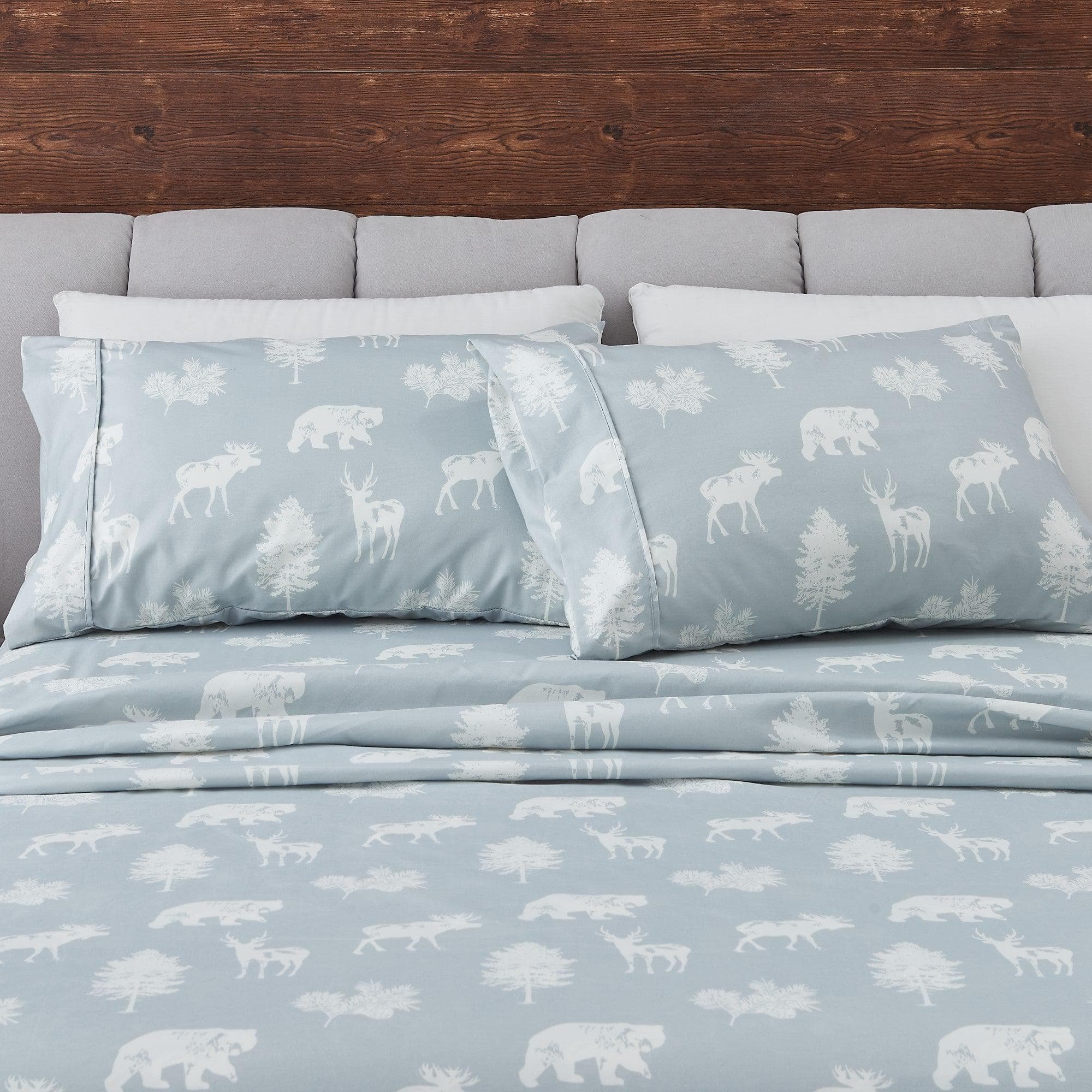 Lodge Printed Sheet Set - Mountain Ridge Collection