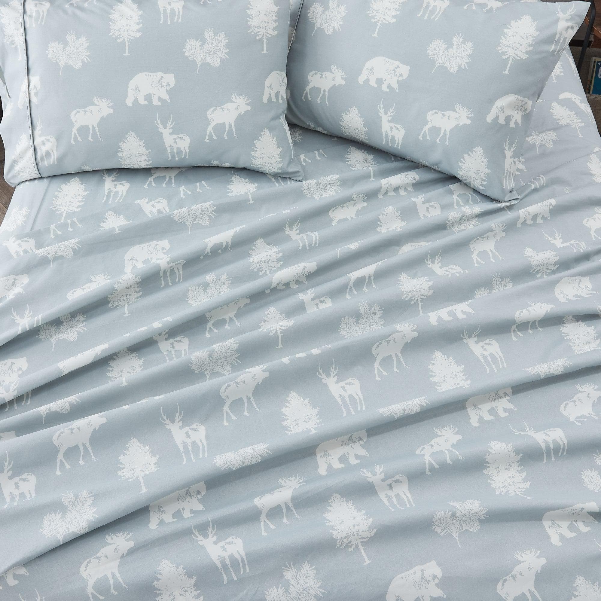 Lodge Printed Sheet Set - Mountain Ridge Collection