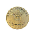 The Great Seal of the USA Brass Medallion