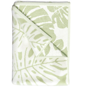 Sage Green / Light Sage Green Leafy Palm