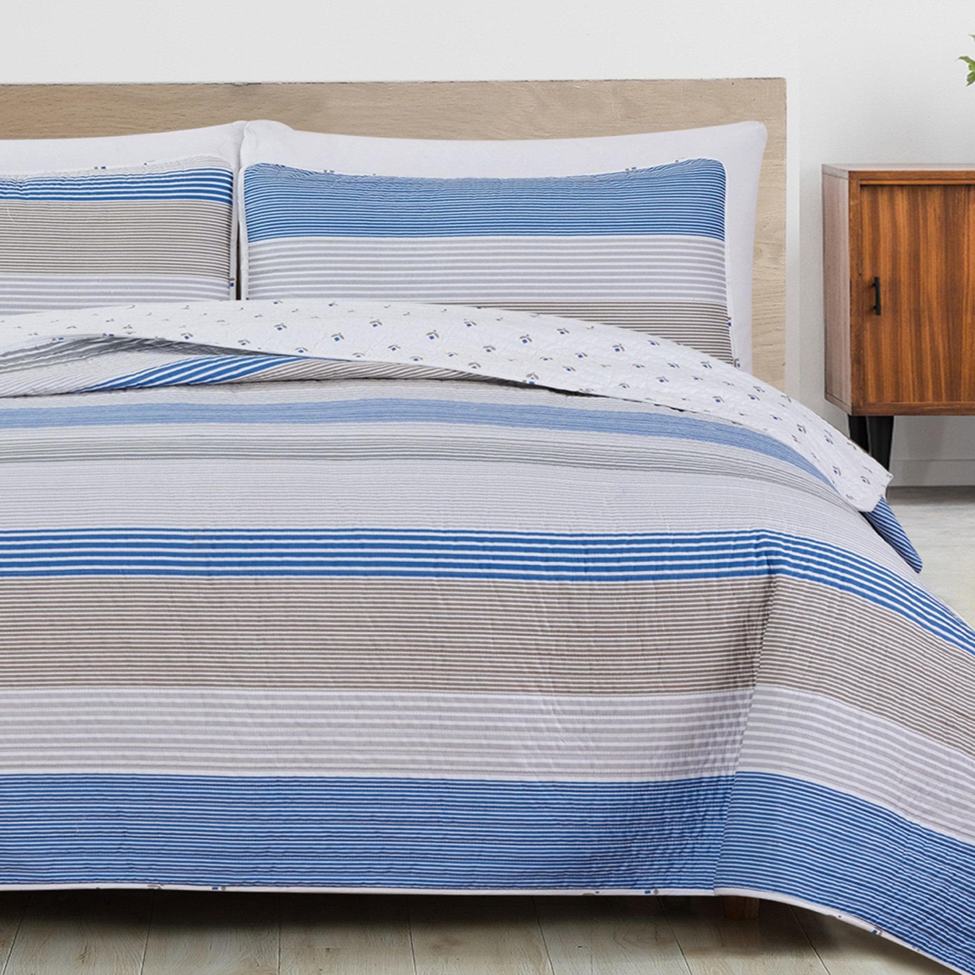 Striped Quilt Set - Bryce Collection
