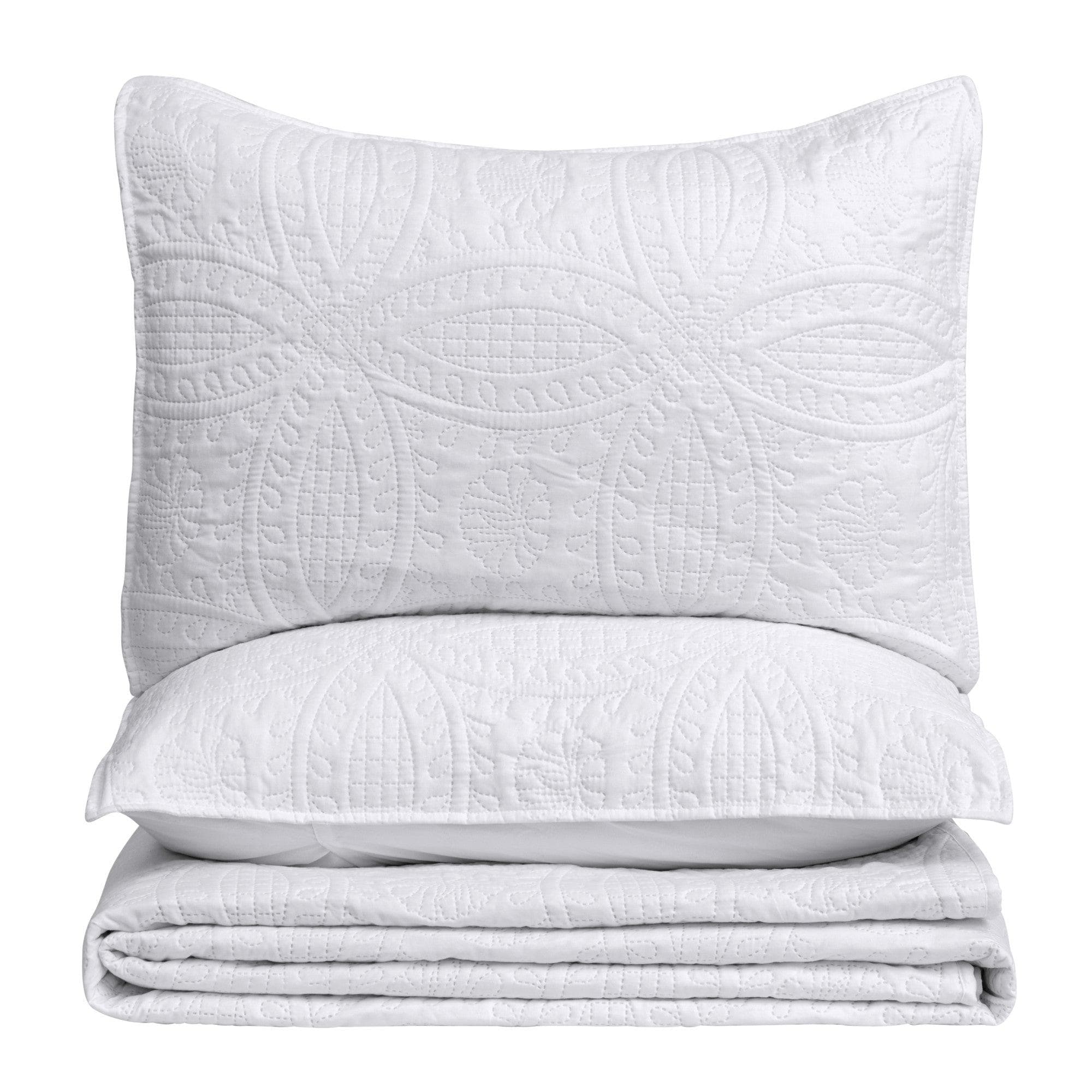 Oversized Medallion Quilt Set - Clara Collection