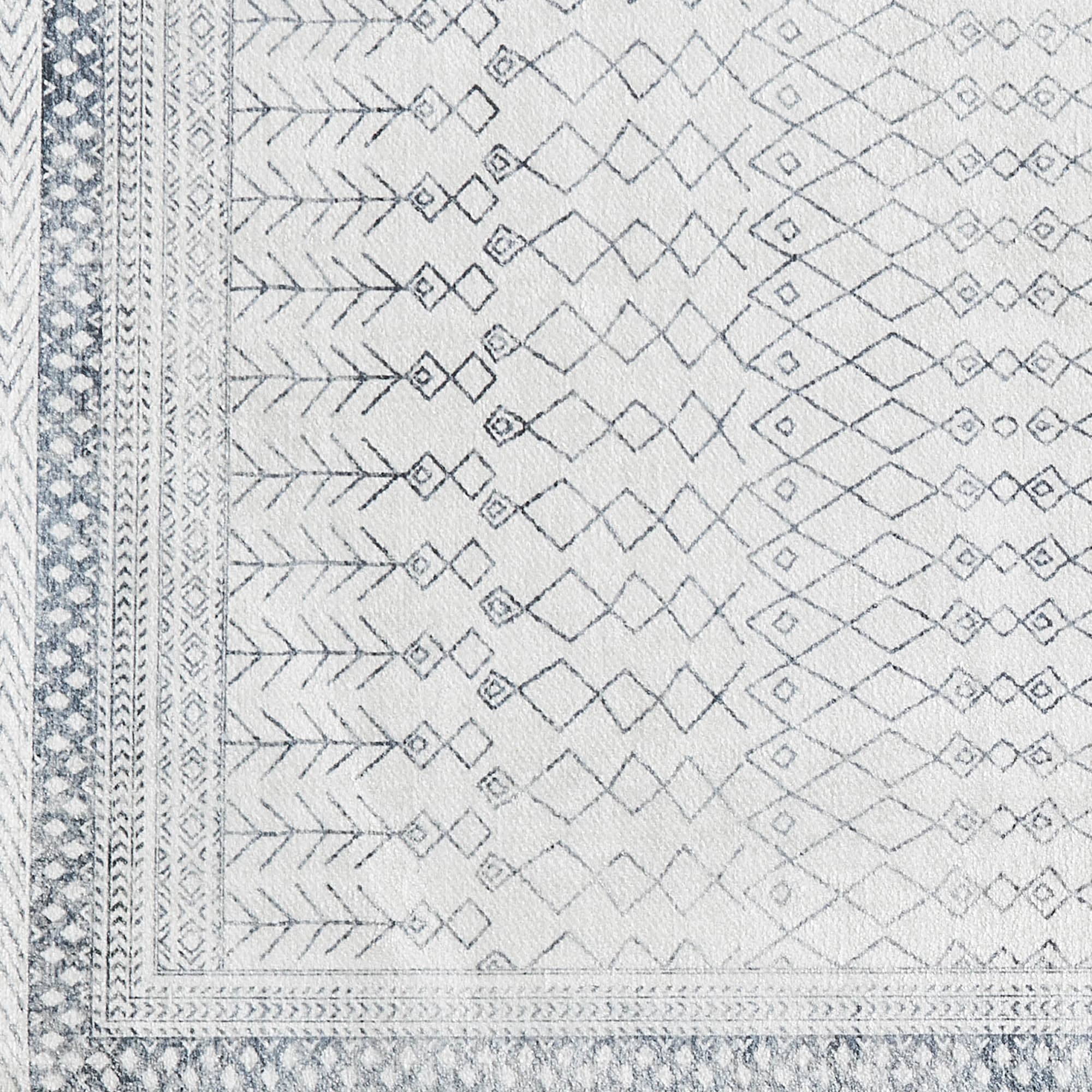 Distressed Moroccan Machine Washable Accent Area Rug & Runner 2 Pack - Neve Collection