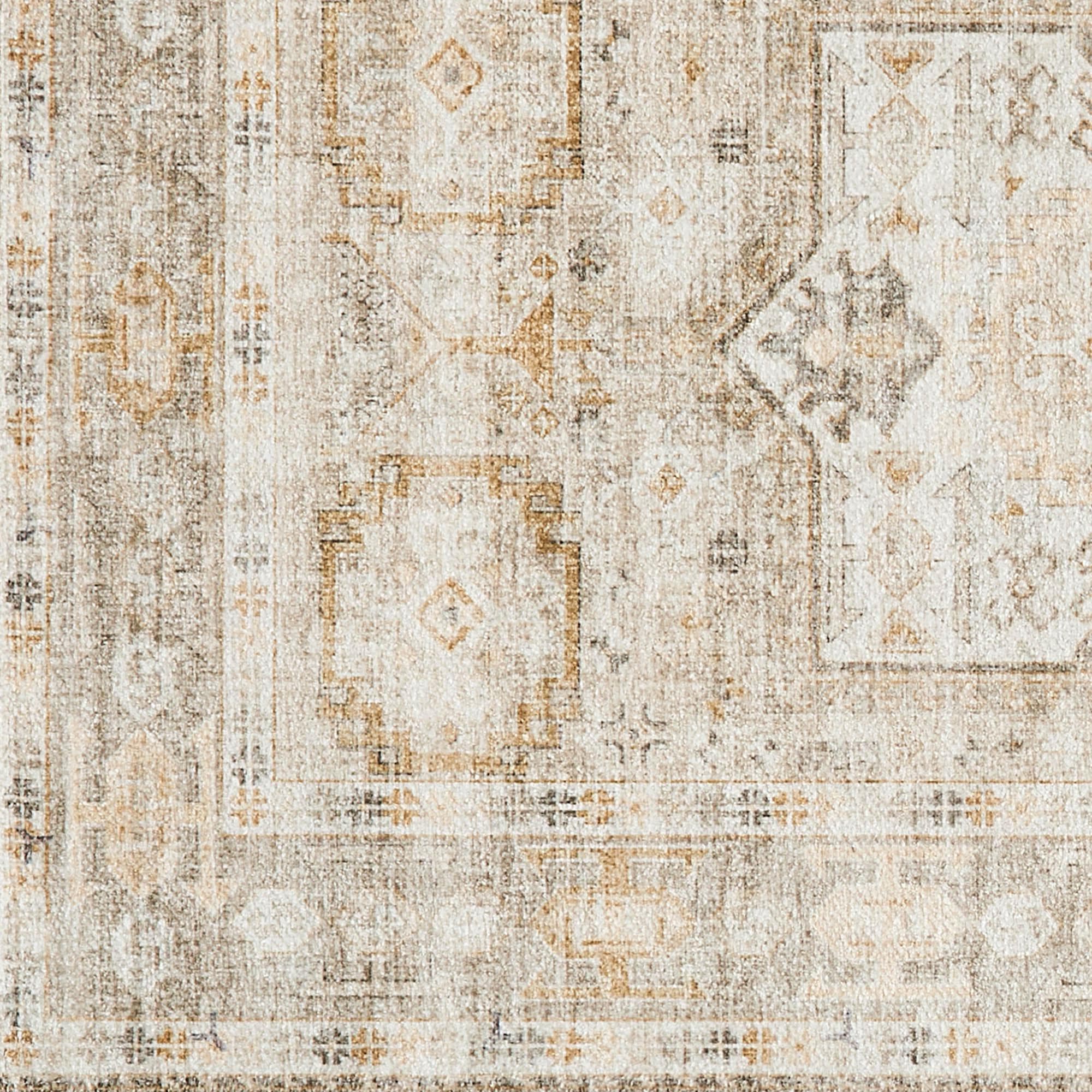 Medallion Machine Washable Accent Rug 2' x 3' - Nava Collection