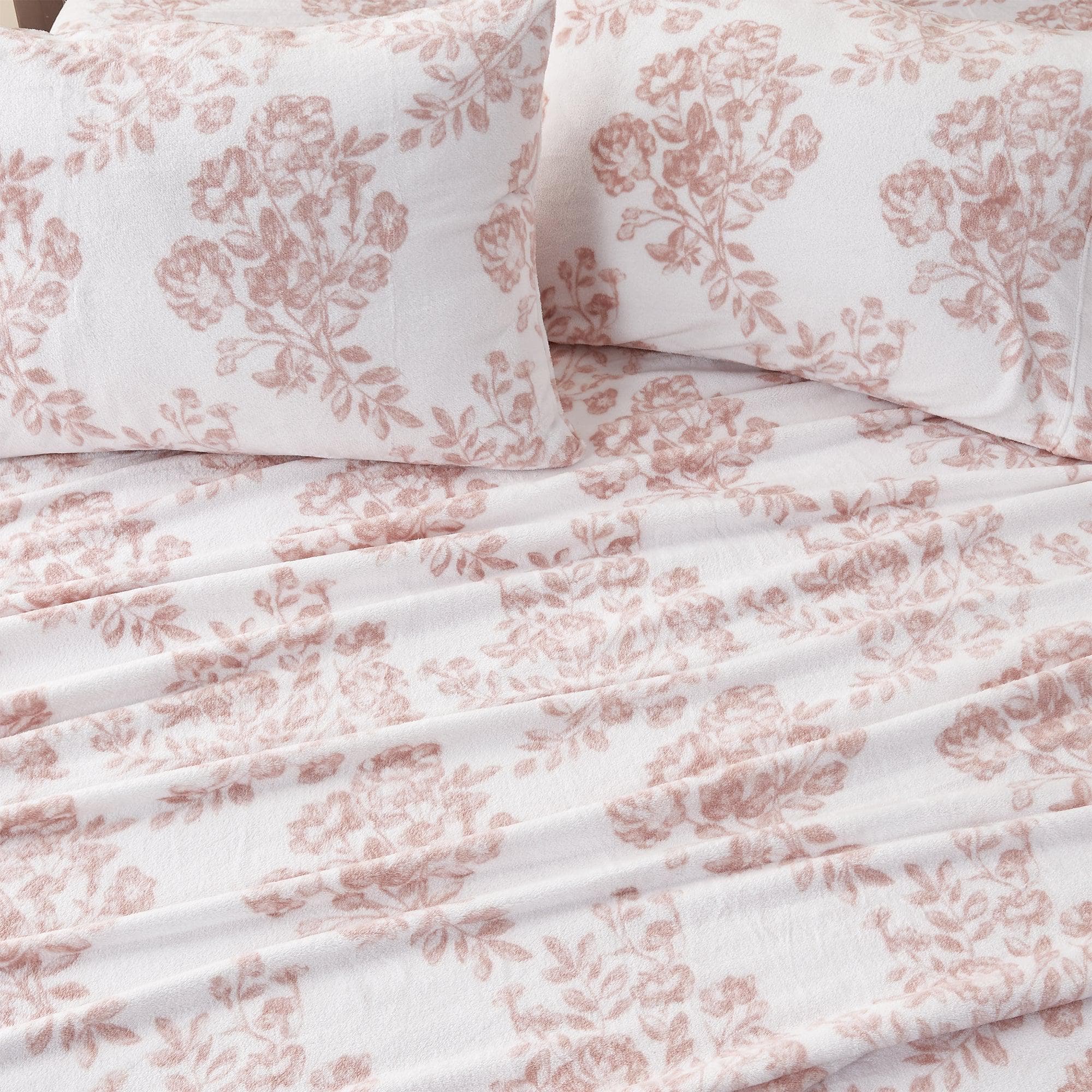 Printed Plush Sheet - Velvet Luxe Collection