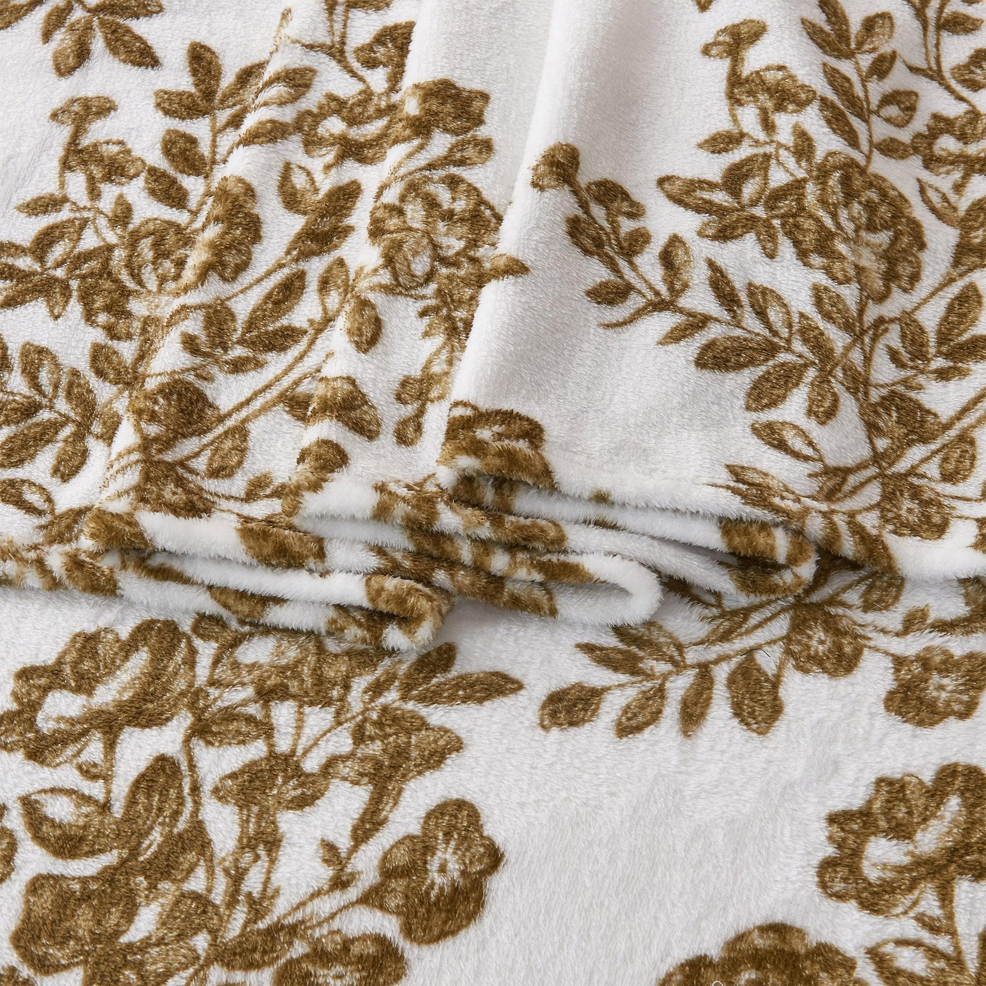 Printed Plush Sheet - Velvet Luxe Lattice Collection