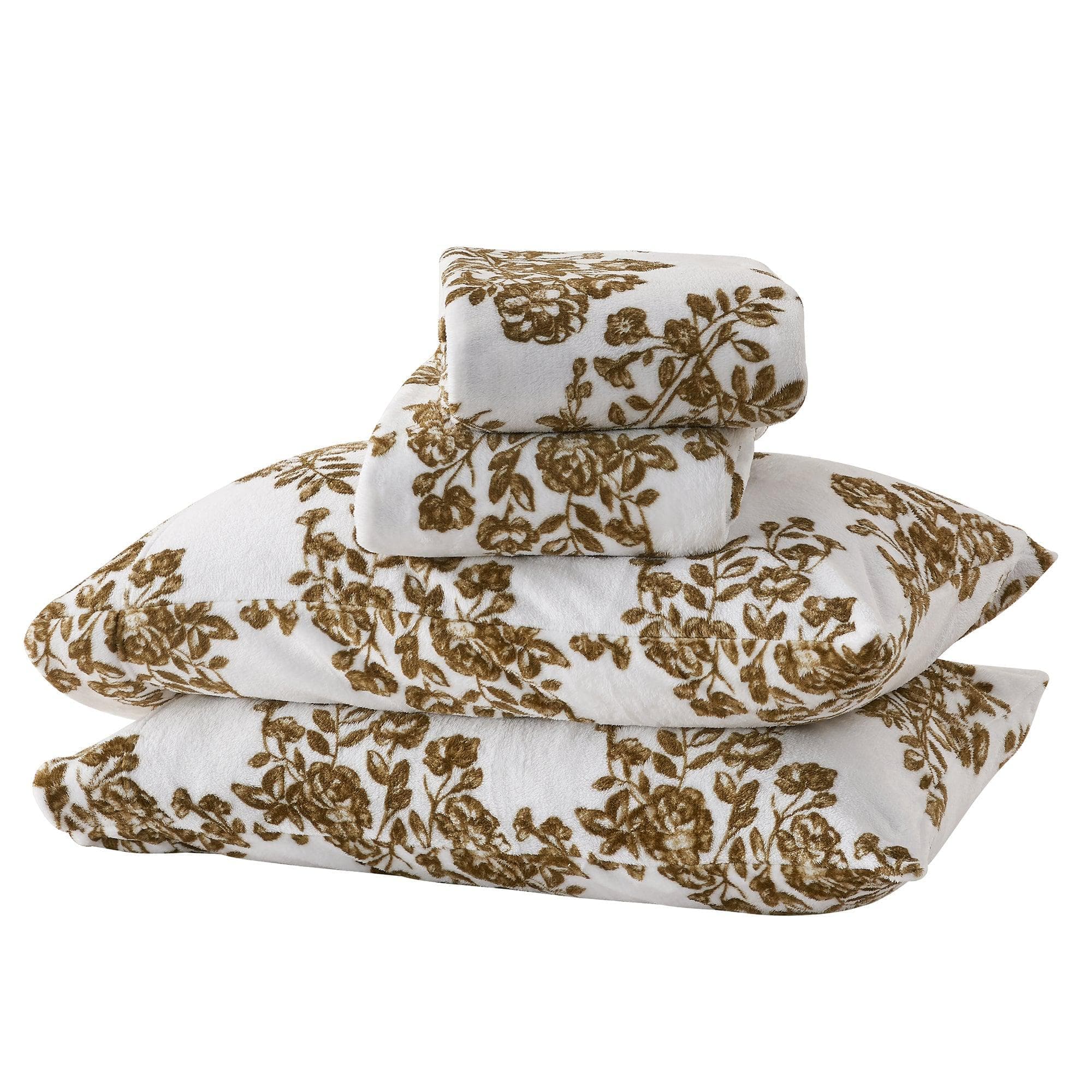 Printed Plush Sheet - Velvet Luxe Lattice Collection