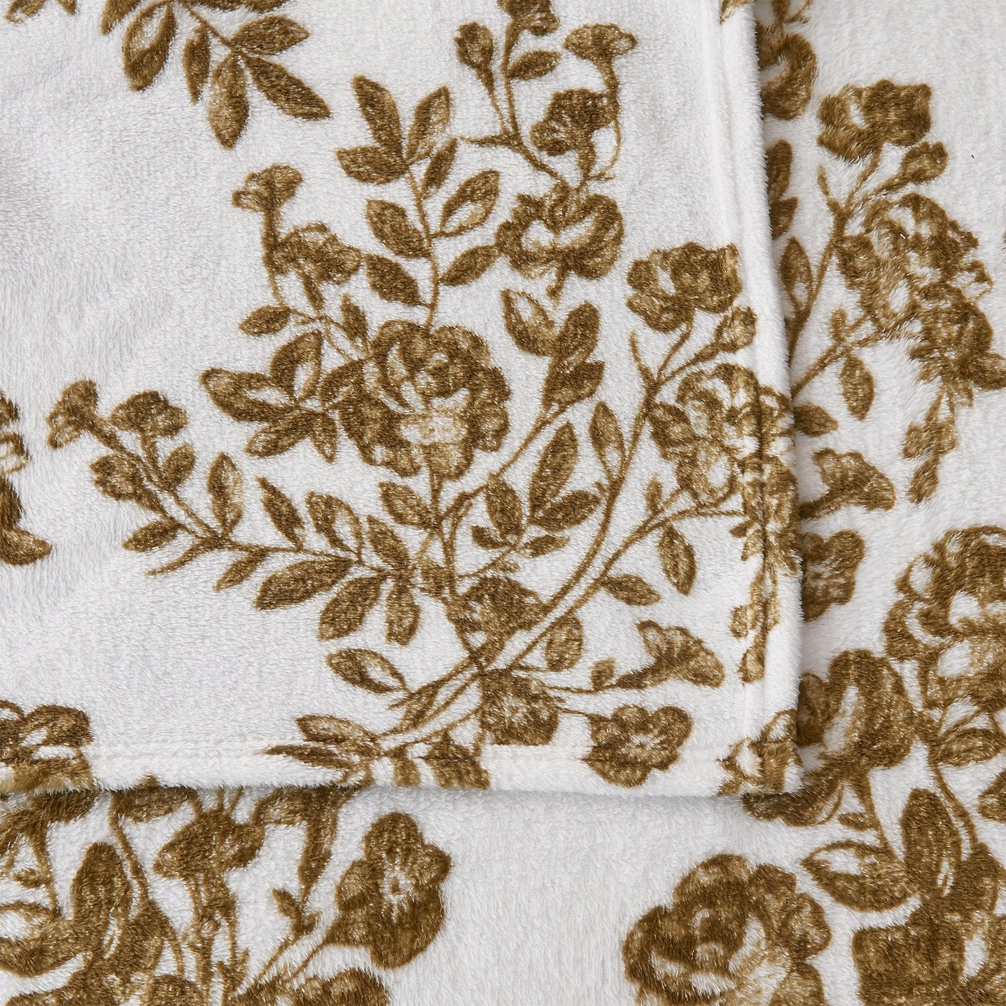 Printed Plush Sheet - Velvet Luxe Lattice Collection