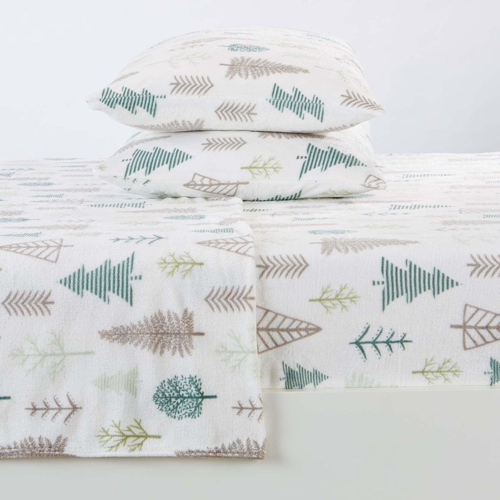 Printed Plush Sheet - Velvet Luxe Collection
