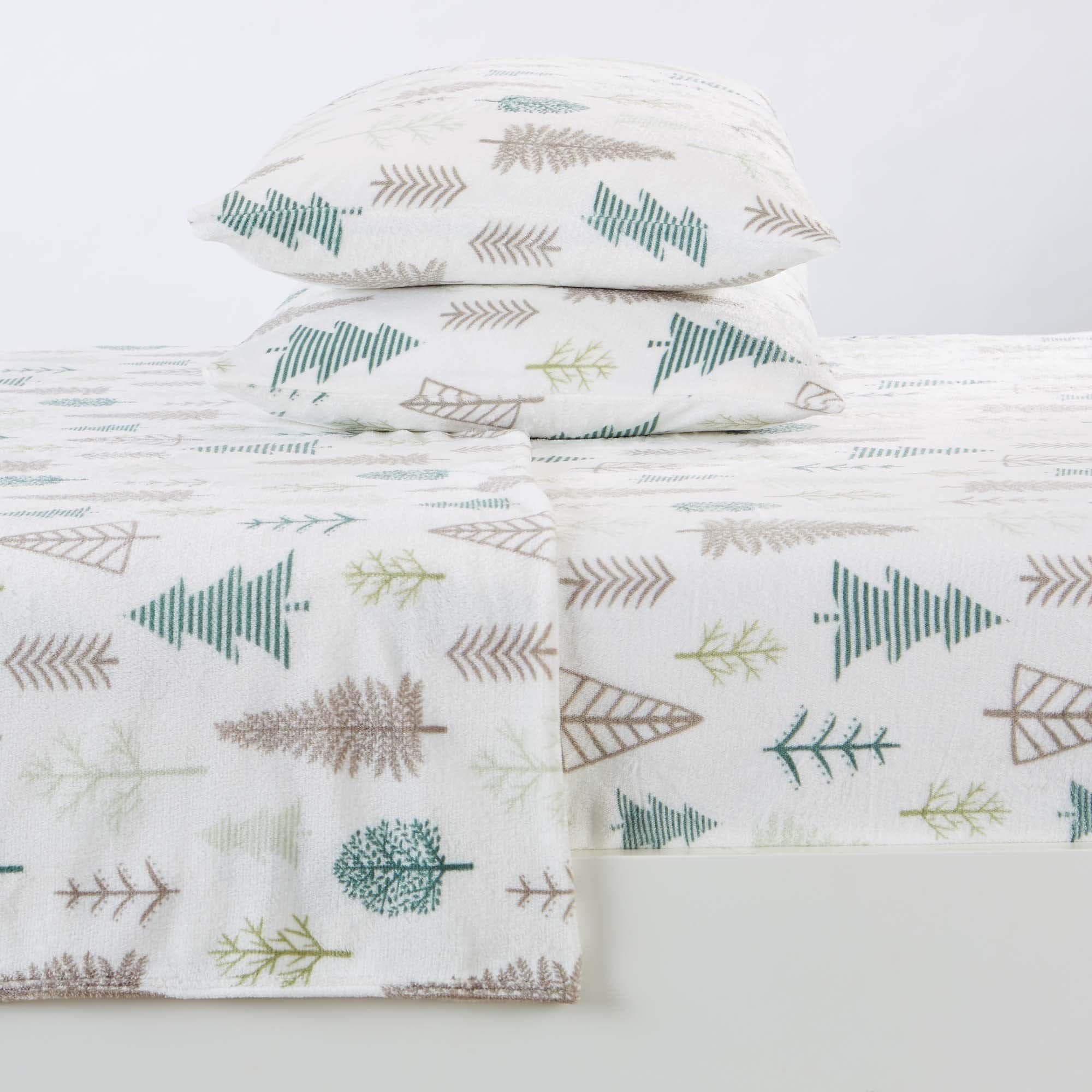 Printed Plush Sheet - Velvet Luxe Collection