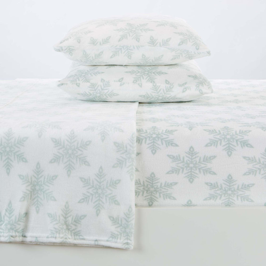 Printed Plush Sheet - Velvet Luxe Collection
